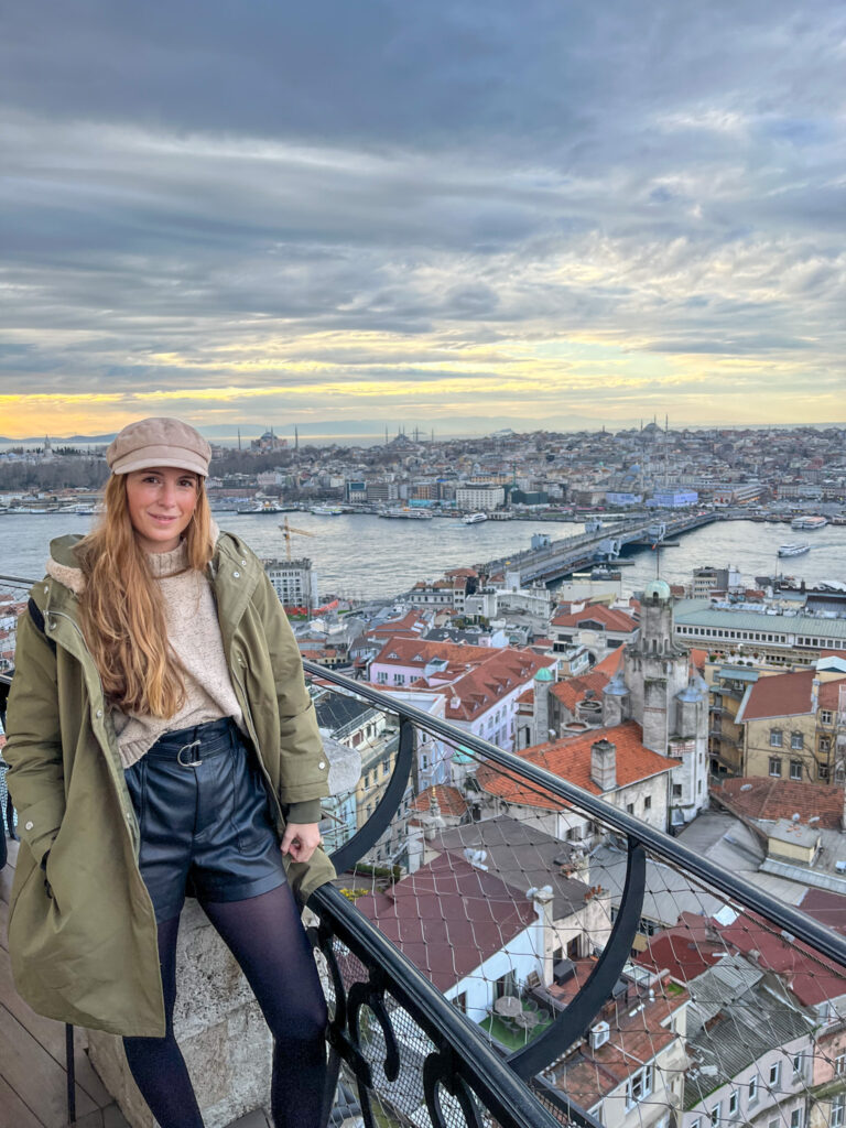 Vistas desde la Torre Galata, 4 días en Estambul