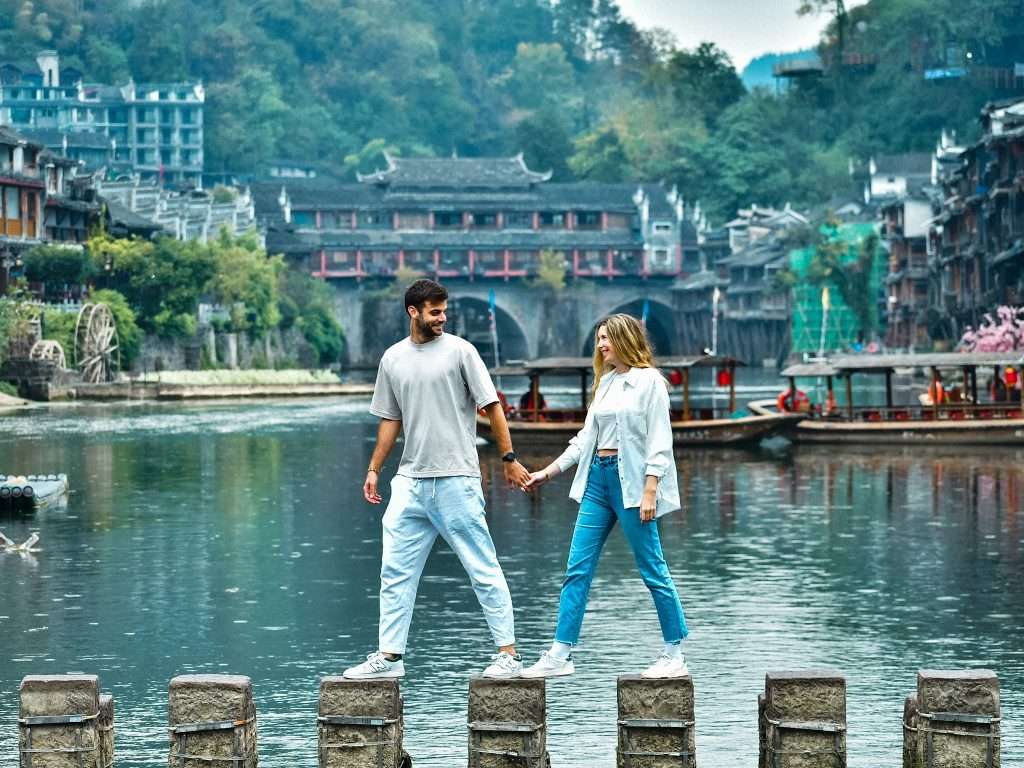 Foto típica en Fenghuang