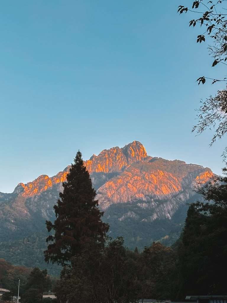 Monte Huangshan, 21 días en China