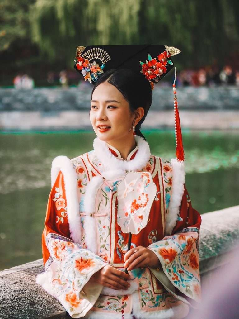 Vestidos tradicionales en Ciudad Prohibida