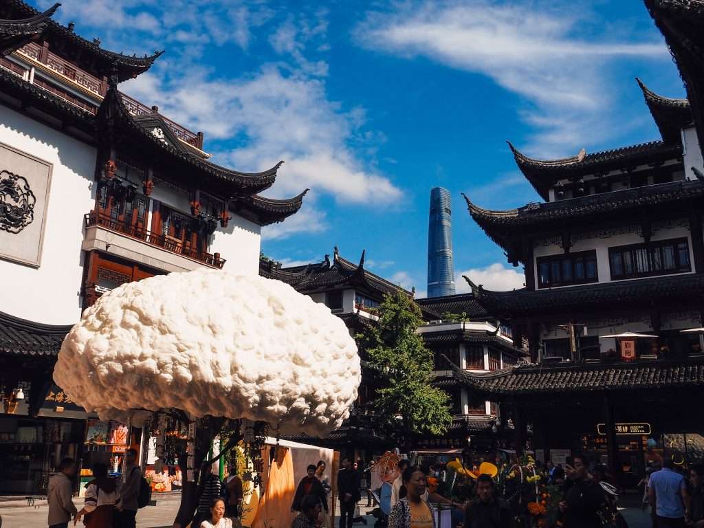 Mercado de Yuyuan, 21 días en China