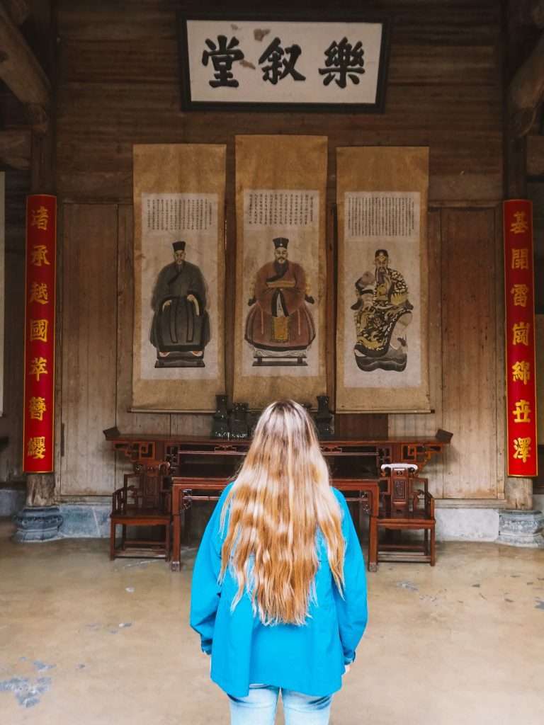 Escuela en Hongcun, 21 días en China / 21 days in China