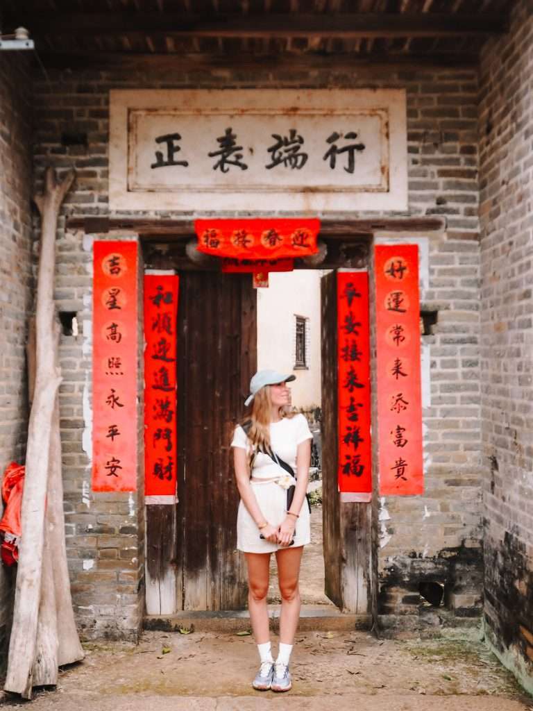 Casa en la aldea de pescadores, 21 días en China