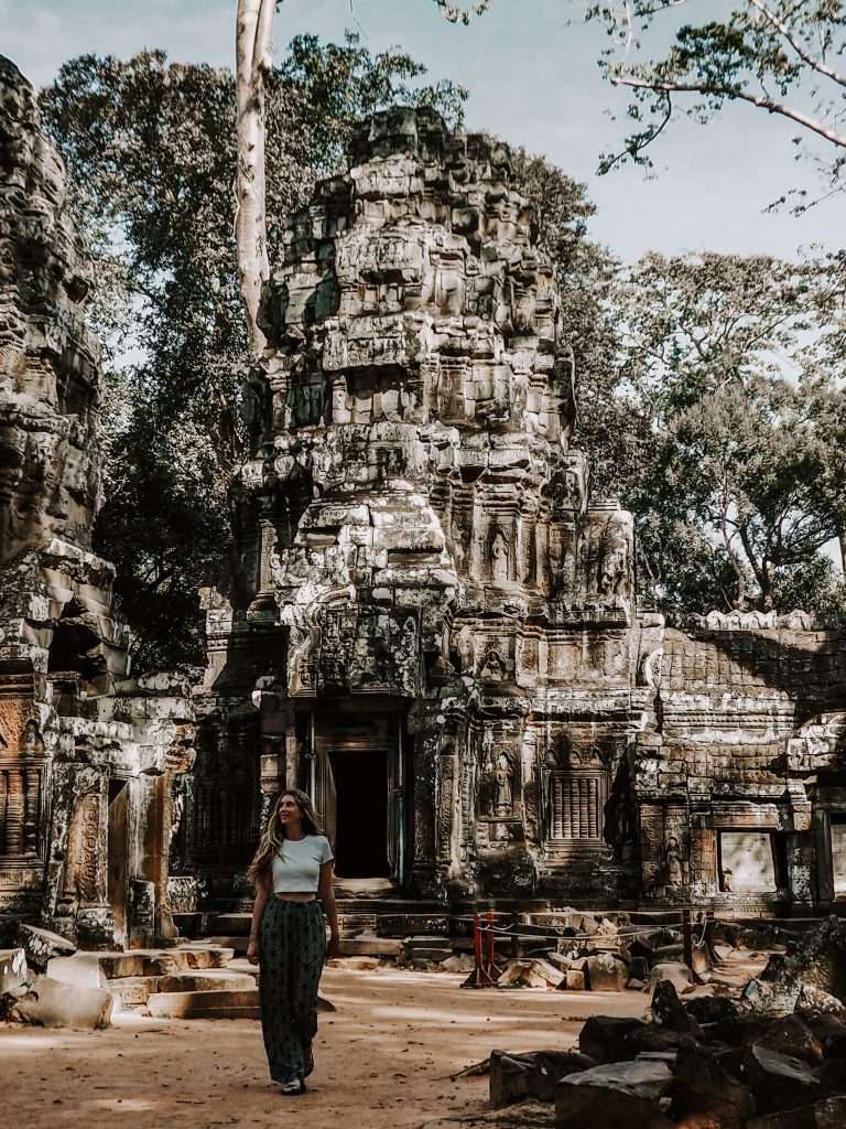 Templos de Angkor en moto
