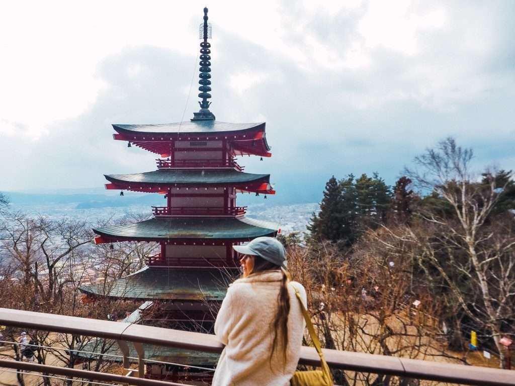 Pagoda Chureito, 19 días en Japón
