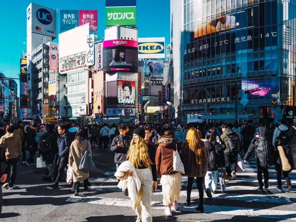 Cruce de Shibuya, 4 días en Tokio / 4 days in Tokyo