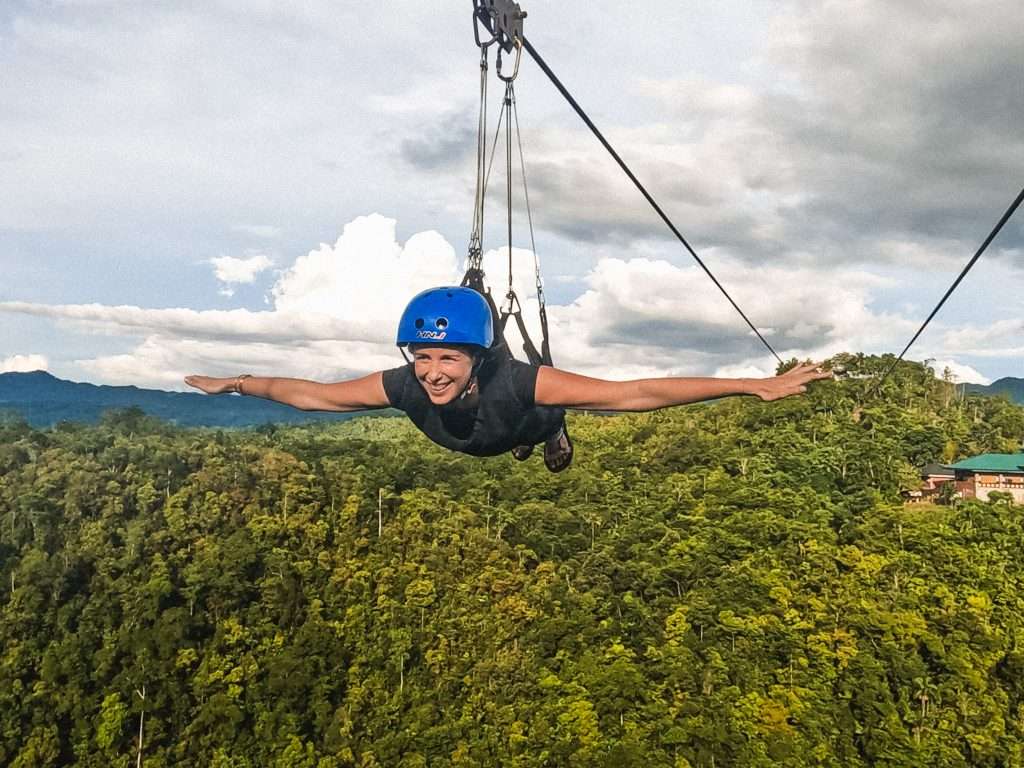 Tirolina en Loboc Ecotourism, 1 mes en Filipinas / 1 month in the Philippines