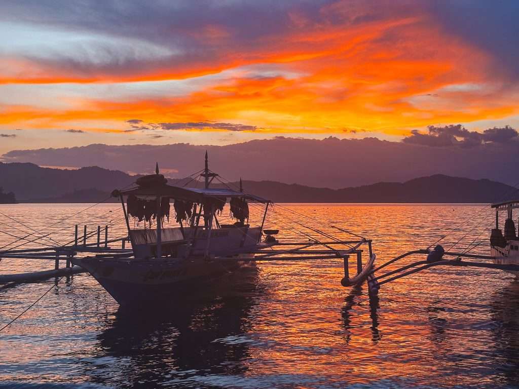 Sunset en El Nido, 1 mes en Filipinas / 1 month in the Philippines