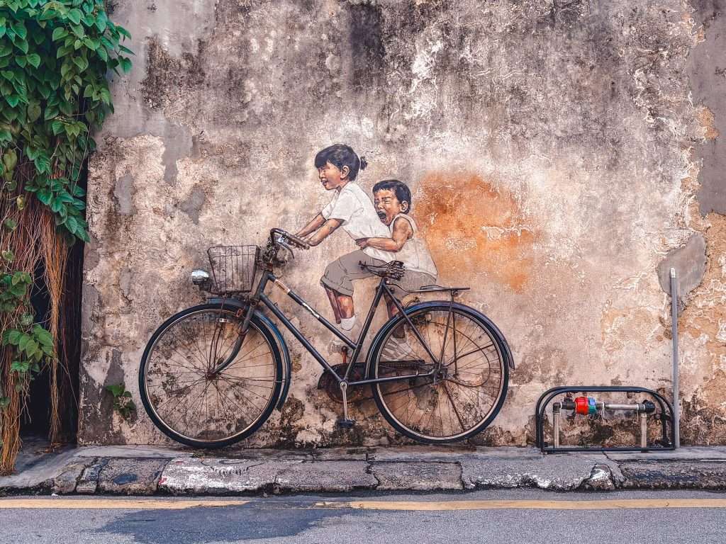 Chicos en bicicleta, ruta por Malasia y Singapur , Malaysia and Singapore itinerary