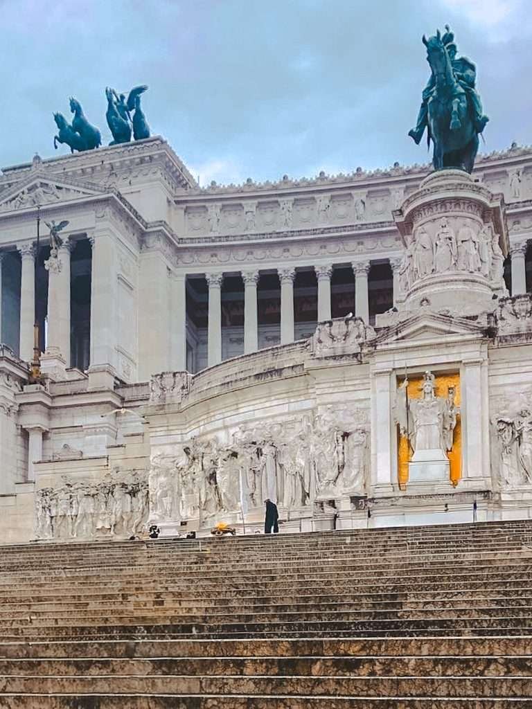 Monumento a Victor Manuel II, qué ver en Roma en 4 días