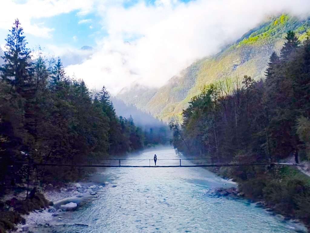 Vistas río Soca, 7 días en Eslovenia