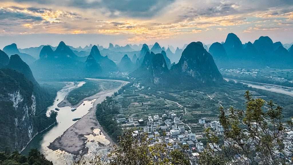 Colina Laozhai, 3 días en Guilin