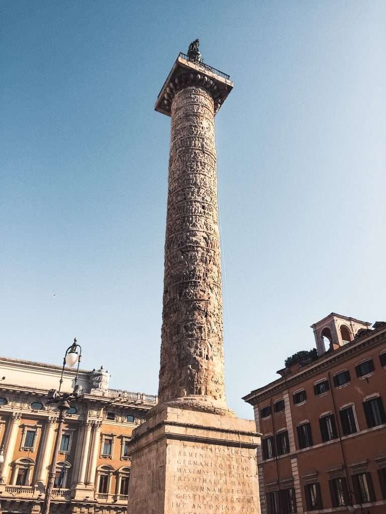 Columna de Trajano, qué ver en Roma en 4 días