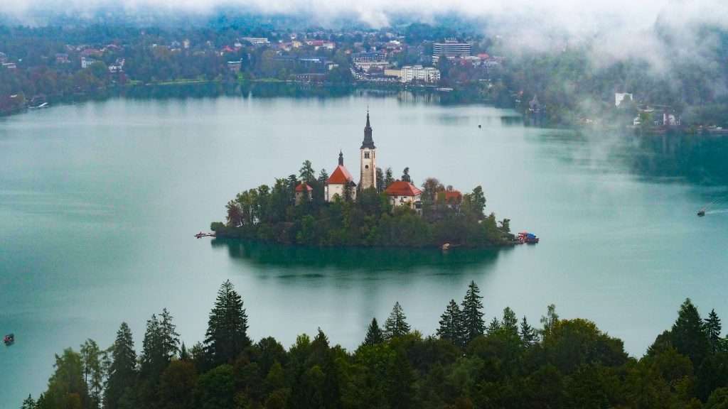 Vistas desde mirador Mala Osojnica, 7 días en Eslovenia