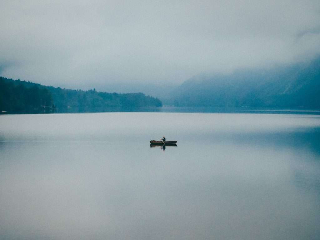 Lago Bohinij a las 7 am, 7 días en Eslovenia