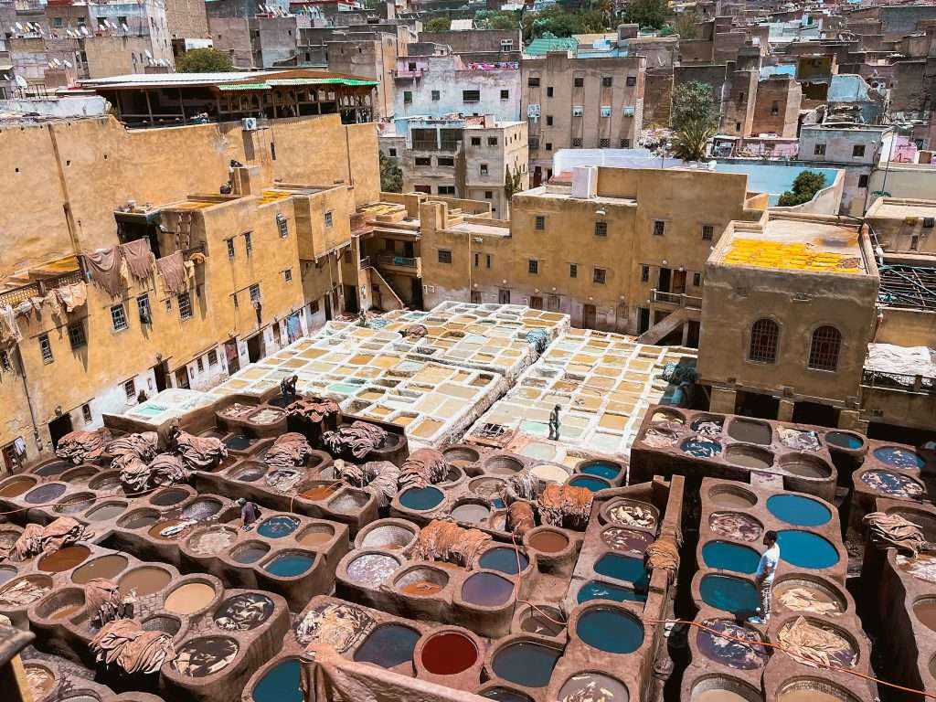 Curtidería Chouara, Marruecos en 15 días