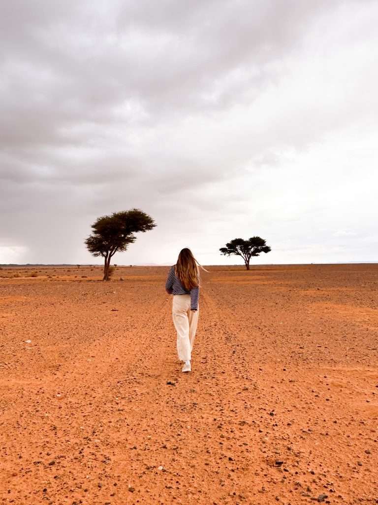 Desierto fuera de las dunas